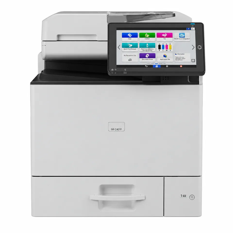 Ricoh IM C401F, front view